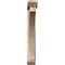 Ekena Millwork Thorton Slat Rough Sawn Bracket w/ Offset Brace, Douglas Fir, 6"W x 36"D x 44"H BKT0604X36X44THR06RDF - alternate 2